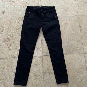 Women’s Hudson Jeans Black Collin skinny super stretch Jean size 26